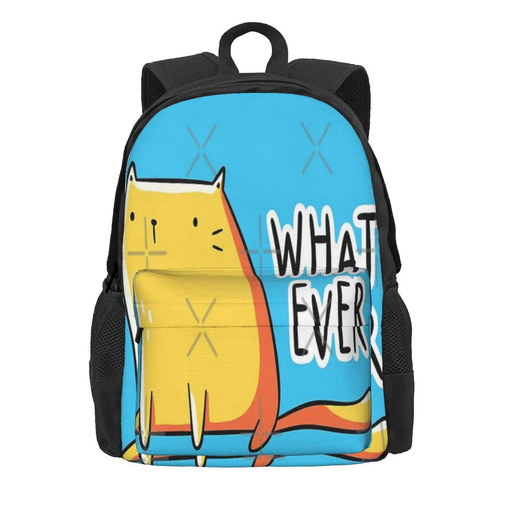 Cat Backpack Men Women Kpop Youth Girls Bag