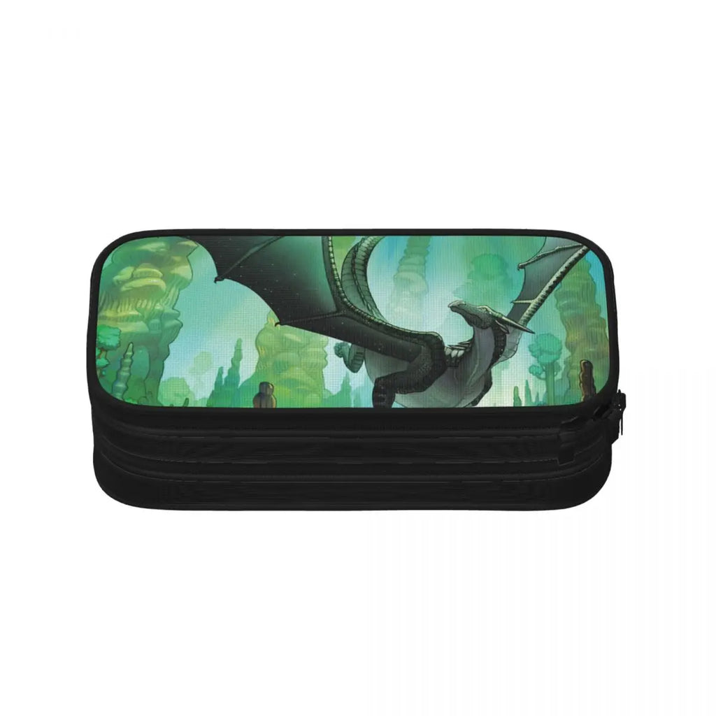 Wing Of Fire Pen Box Zipper Pen Bag Student Anime School Stationery Gift