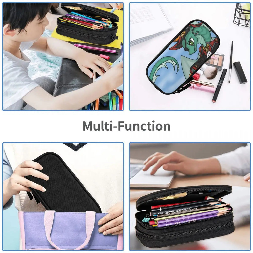 Wing Of Fire Pen Box Anime Zipper Pen Bag