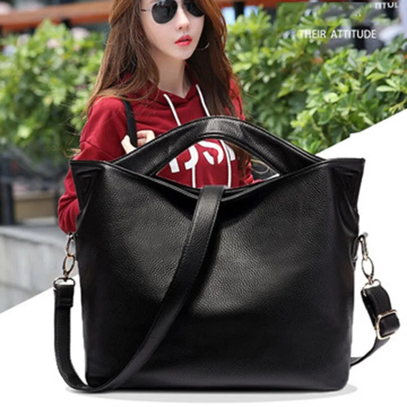 White Leather Wings Bag Commuter Bag for Women