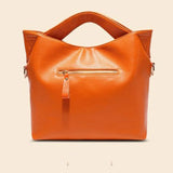 White Leather Wings Bag Commuter Bag for Women