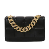 Winter Chain Handbags Soft Leather Single-Shoulder Bag Ladies Crossbody Bag