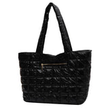 Winter Large Capacity Women's Shoulder Bag Soft Cotton Handbags