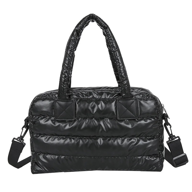 Waterproof Quilted Tote Shoulder Bag for Women Satchel Handbags