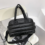Waterproof Quilted Tote Shoulder Bag for Women Satchel Handbags