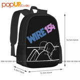 Punk Backpack Large Capacity Gym Portable 3D Printing