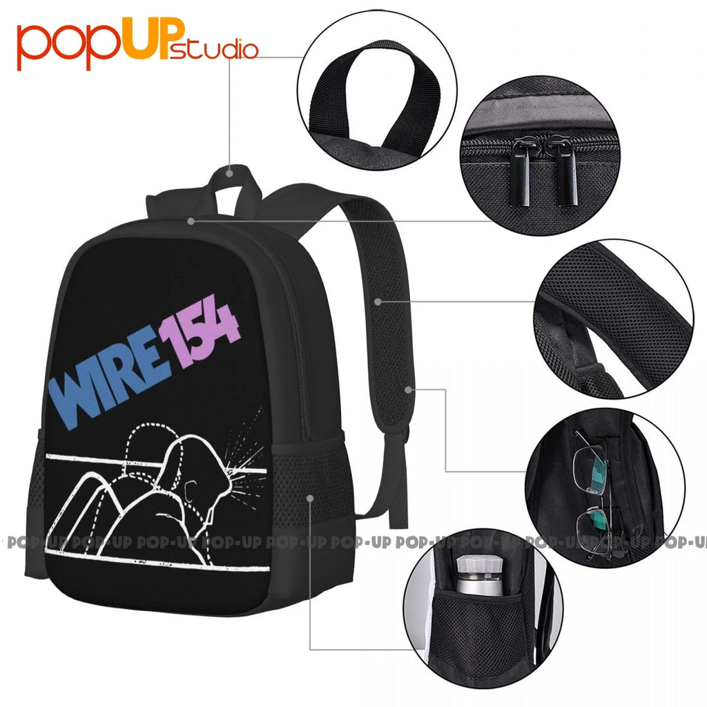 Punk Backpack Large Capacity Gym Portable 3D Printing