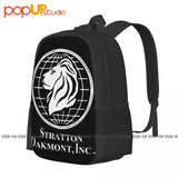 Wolf Of Wall Street Stratton Oakmont Backpack Large Capacity Print Shoe Bag