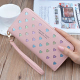 Women's Multi Small Change Wallet Folding Leather Short Wallet