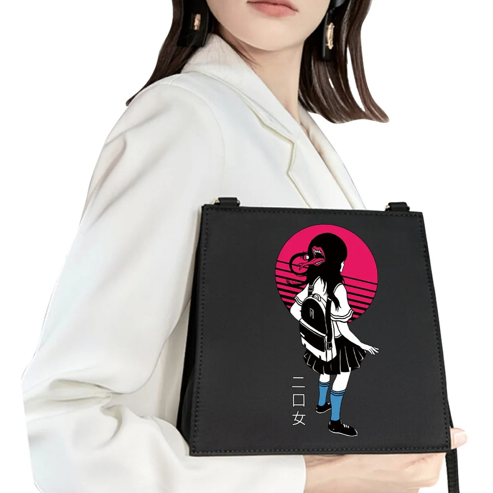 Japanese Cartoon Pattern Shoulder Bag