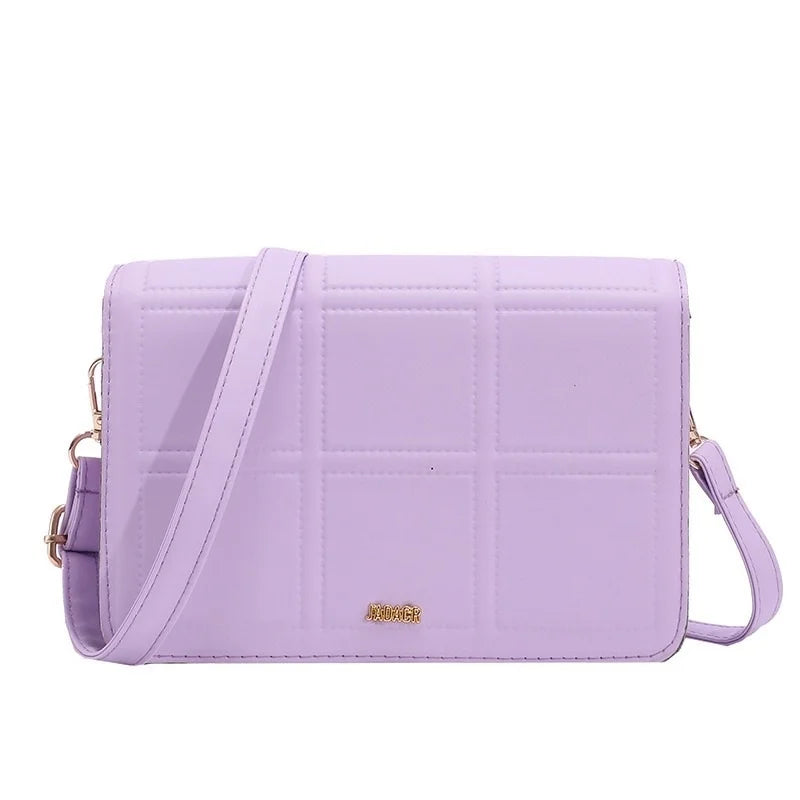 Women Sling Bag Crossbody Bag PU Messenger Casual Adjustable Strap Purses