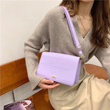 Women Sling Bag Crossbody Bag PU Messenger Casual Adjustable Strap Purses
