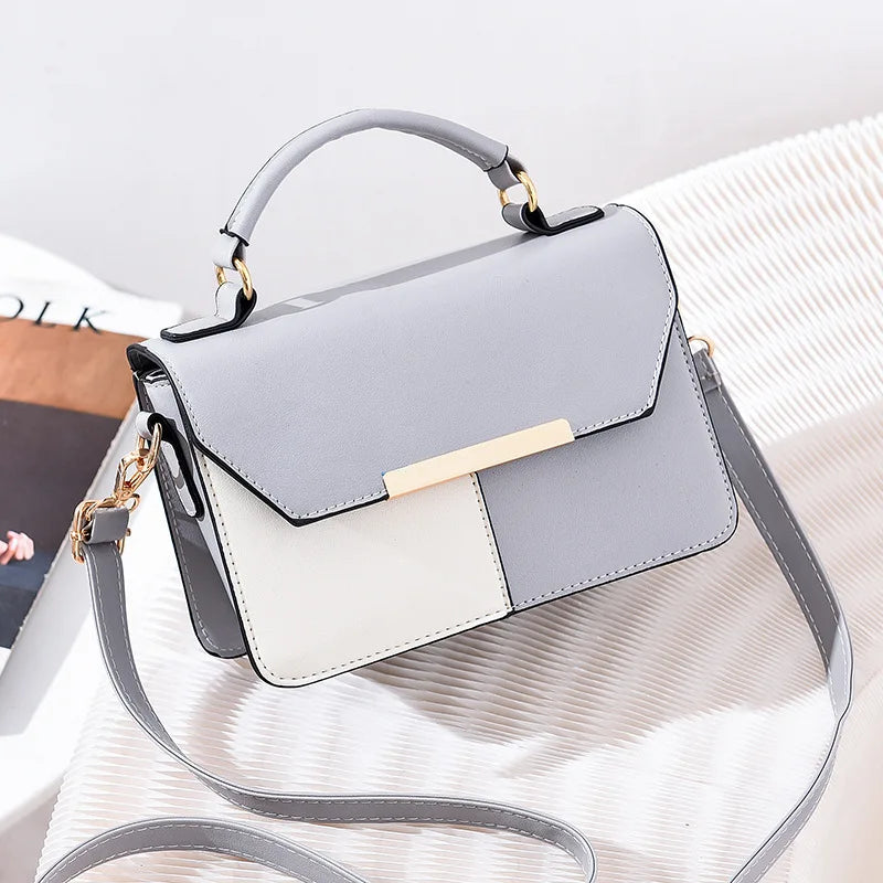 Hot Printing Stitching Square Bag Crossbody Shoulder Small Bag Female Bag