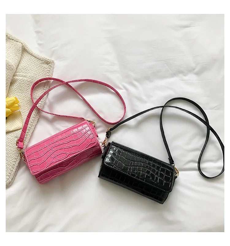 Women Solid Shoulder Bags Casual Crossbody Bags Of Leather High Hot Sell Bags