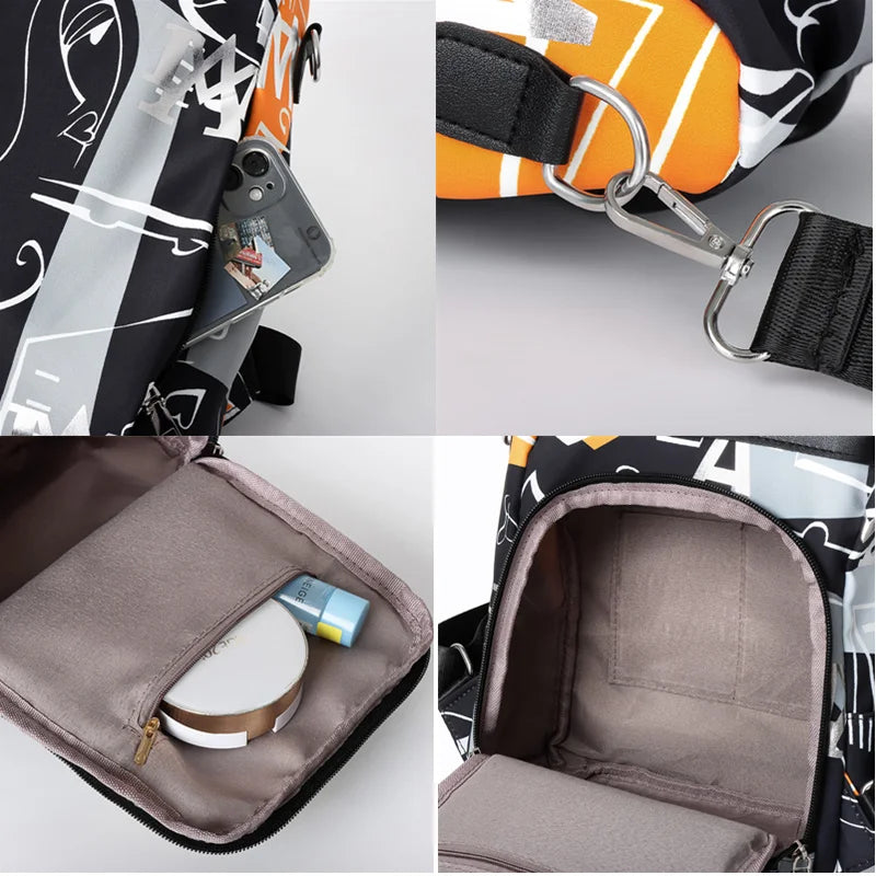 Anti-theft Backpack Large Shoulder Bag