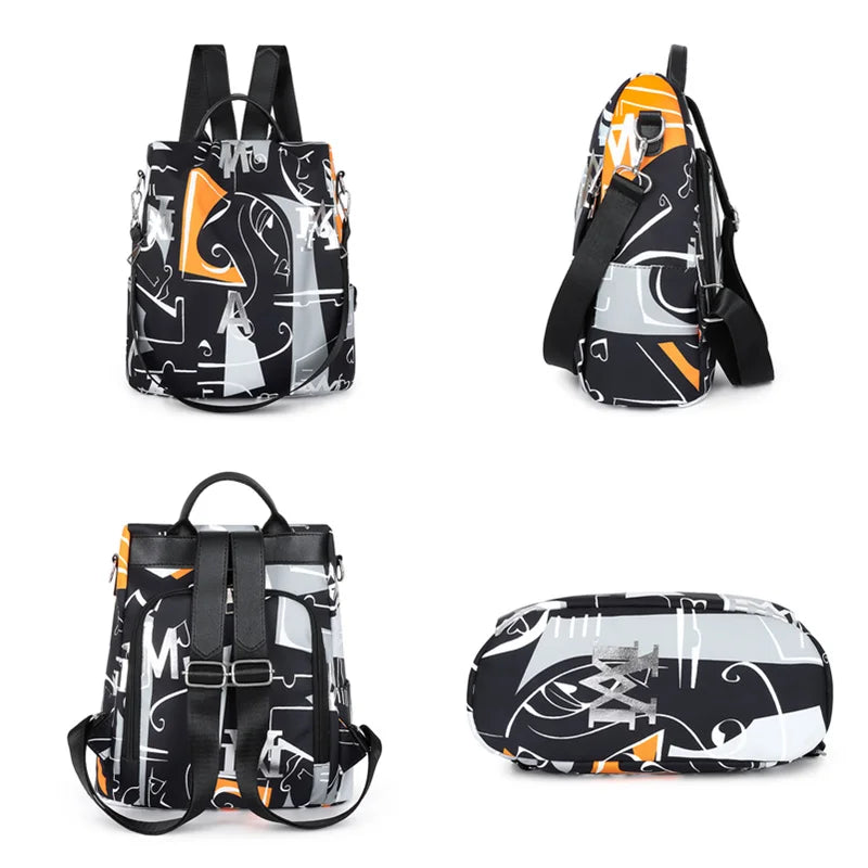 Anti-theft Backpack Large Shoulder Bag