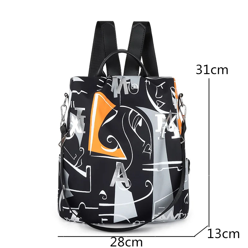 Anti-theft Backpack Large Shoulder Bag