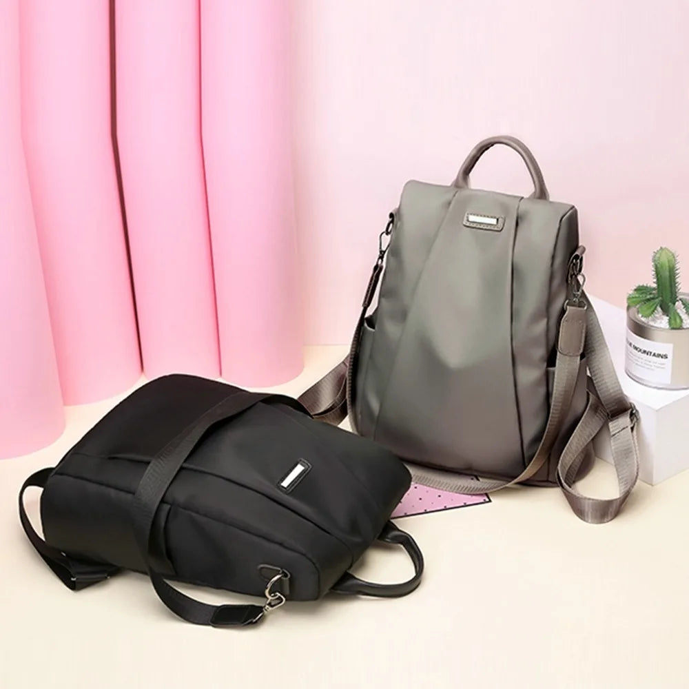 Women Anti-theft Travel Backpack Waterproof Shoulder Bag