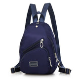 Casual Canvas Backpack Small Chest Back Pack Unisex Travel Backpack
