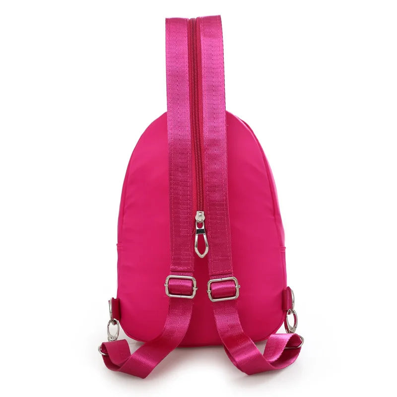 Casual Canvas Backpack Small Chest Back Pack Unisex Travel Backpack