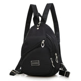 Casual Canvas Backpack Small Chest Back Pack Unisex Travel Backpack