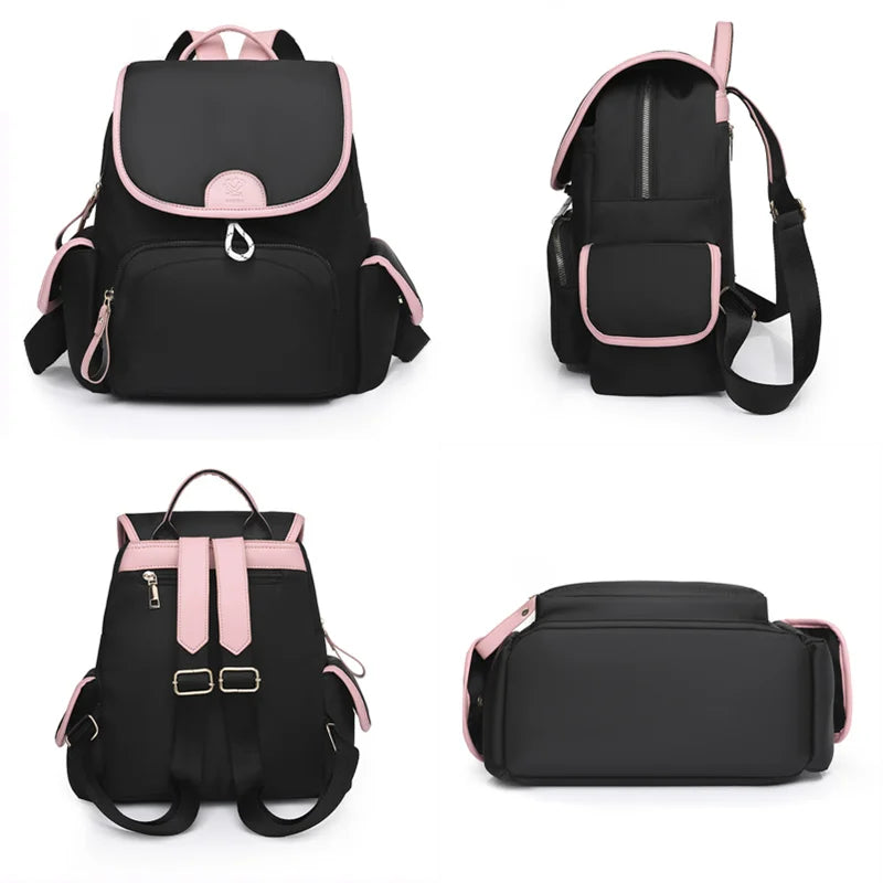 Women Backpack Oxford Cloth Large Capacity Travel Bag School Bags