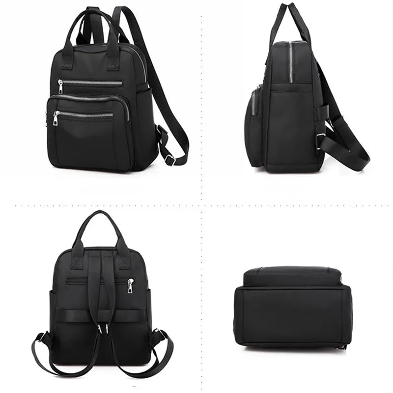 Waterproof Women's Backpack Travel Casual Shoulder Bag Large Capacity Rucksack