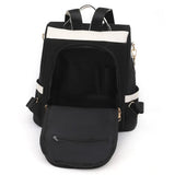 Women Backpack Casual Shoulder Bag Nylon Fabric Daypack Stylish