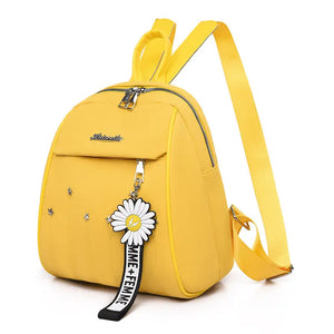 Women Backpack Daisy Female Travel Back Pack Waterproof University School
