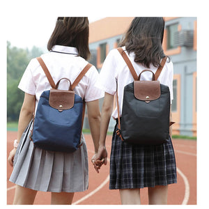 Women Backpack Large Capacity Nylon Rucksack Camping Hiking Shopping