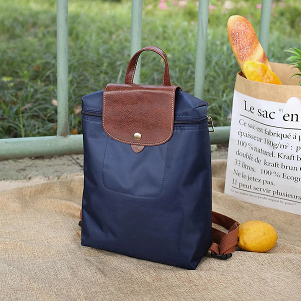 Women Backpack Large Capacity Nylon Rucksack Camping Hiking Shopping