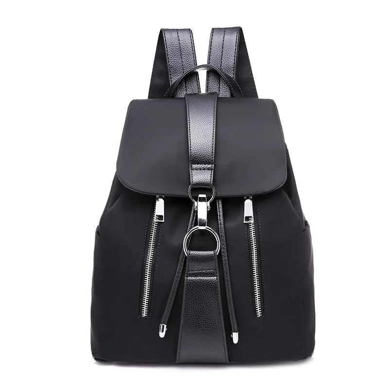 Preppy Style Women Backpack for Teenage Girls Waterproof Rucksack