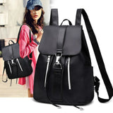 Preppy Style Women Backpack for Teenage Girls Waterproof Rucksack