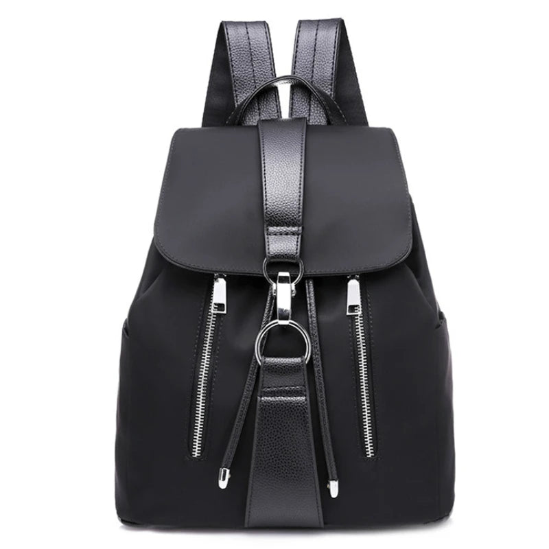 Preppy Style Women Backpack for Teenage Girls Waterproof Rucksack