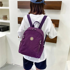 Waterproof Women Backpack for Teenage Girl School Bookbag