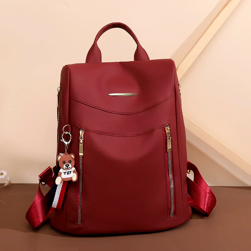 Waterproof Oxford Backpack for Girls Large Capacity School Bag