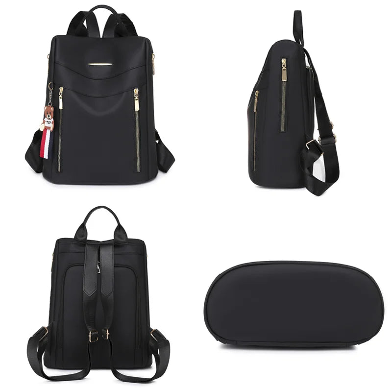 Waterproof Oxford Backpack for Girls Large Capacity School Bag