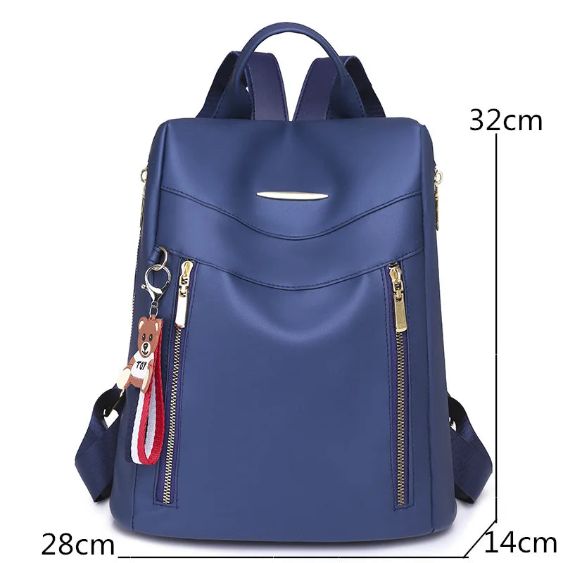 Waterproof Oxford Backpack for Girls Large Capacity School Bag