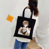 Bungo Stray Dog Anime Canvas Bag Harajuku Shopper Bag