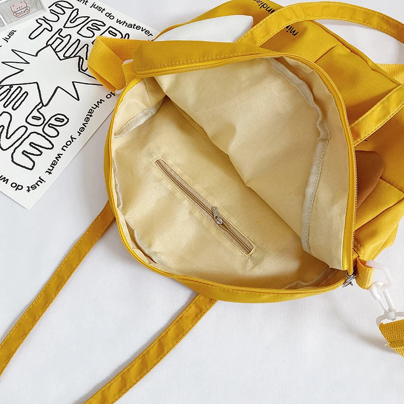 Cartoon Messenger Bag Japanese Style Large Capacity Shoulder Bag