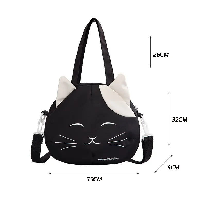 Cartoon Messenger Bag Japanese Style Large Capacity Shoulder Bag
