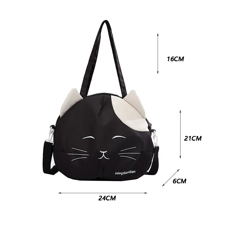 Cartoon Messenger Bag Japanese Style Large Capacity Shoulder Bag