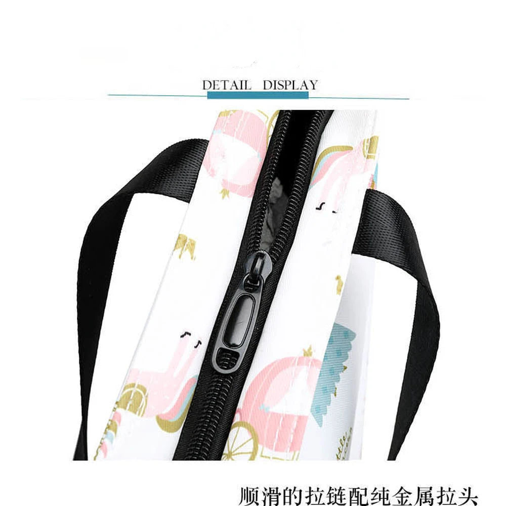 Women Bag Casual College Style Shoulder Bag Waterproof Oxford