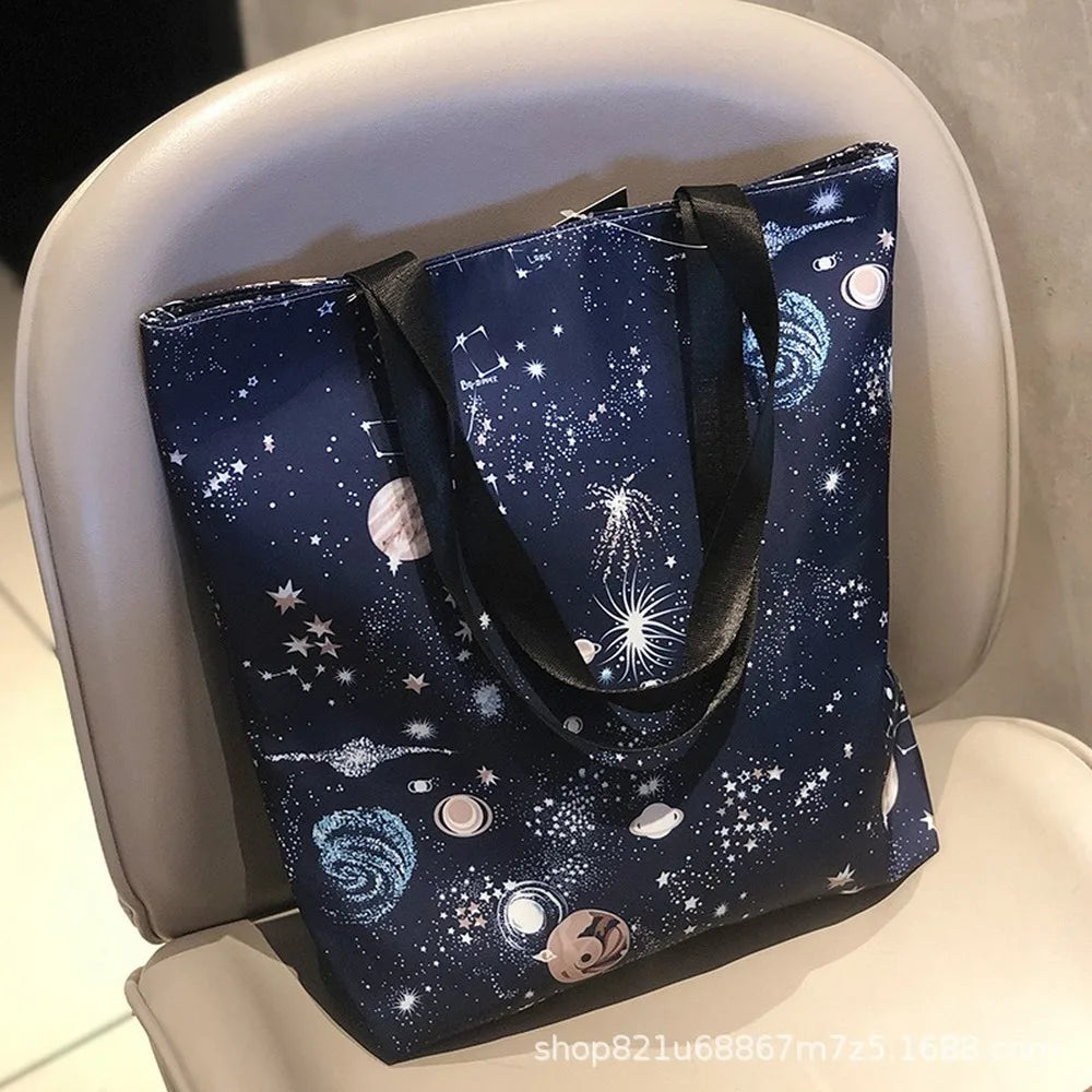 Women Bag Casual College Style Shoulder Bag Waterproof Oxford