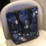 Women Bag Casual College Style Shoulder Bag Waterproof Oxford