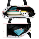 Women Bag Casual College Style Shoulder Bag Waterproof Oxford