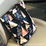 Women Bag Casual College Style Shoulder Bag Waterproof Oxford