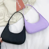 Nylon Shoulder Purse Small Handbags Canvas Clutch Women Hobos
