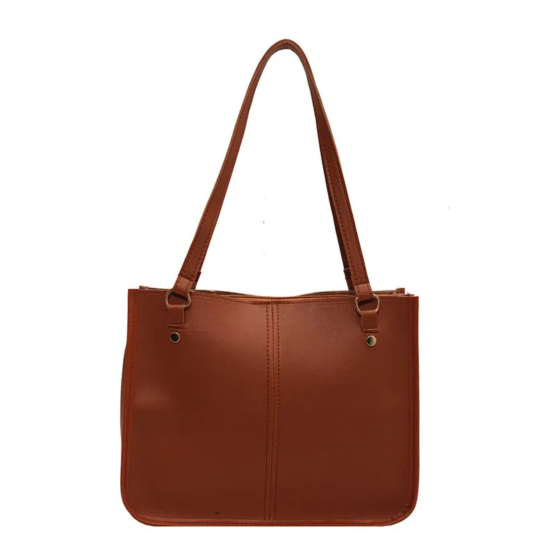 Retro Large Capacity Tote Bag for Women