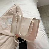 Retro Large Capacity Tote Bag for Women